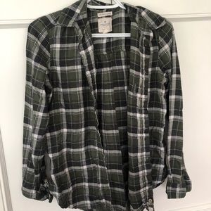 Plaid American eagle shirt
